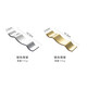 Oding Nordic ins mirror gold chopstick holder creative light luxury three-purpose chopstick holder spoon holder 304 stainless steel chopstick pillow silver