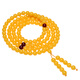 Zhuo Liang Collection Grade Natural Chicken Fat Yellow Beeswax Bracelet 108 Buddha Beads Men's Amber Multi-circle Bracelet Women's Pendant 6mm Chicken Fat Yellow 108