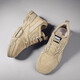 Qiaoyi Frühlings- und Herbstarbeitsschuhe Arbeiten Sport und Freizeit 2025 Neue Herren wasserdichte, rutschfeste, kräftige resistente Martin Trendy Shoes Khaki (Größe 41)