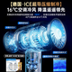 Xiaojin 2025 new model丨Icy cold wind handheld small fan electric fan desktop high wind mini portable outdoor long battery silent rechargeable fan student dormitory Glacier White丨Super silent丨Icy wind power丨6000mAh Super long battery life Get it when you place the order丨2-year warranty only for replacement and not repair