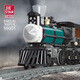 
Compatible with Lego model simulation steam train track assembly building blocks for children's parent-child toys birthday gifts BIGBOY train (SF Express)