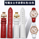 Geeignet für Gya -Gurt Männer und Frauen Schmetterlingsschnalle Armband Substitution 6213 76002 6193 8197 8169 Rot + Roségold -Schnalle 18mm