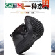 卡帝乐鳄鱼（CARTELO）棉鞋男冬季加绒加厚商务休闲爸爸鞋子真皮防滑中老年保暖羊毛皮鞋 9877黑色 普通版 40