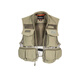 SIMMS vest lure fishing suit fly fishing stream fishing vest sea fishing rock fishing suit breathable special vest multi-pocket Khaki Tan L