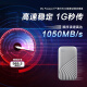 西部数据（WD）NVMe移动固态硬盘 PSSD My Passport随行SSD 高速硬盘Type-C USB3.2 Gen2外接扩容存储4k影音剪辑 银白色（传输速度1050MB/s） 2TB+硬盘