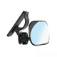 OIMGa column blind spot mirror car indoor baby rearview mirror A column interior observation mirror equipped with lane change auxiliary mirror suction cup blind spot large field of view * baby observation mirror [suction cup style]