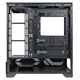 VALKYRIE VK03 BLACK black ATX gaming computer desktop case supports 360° water cooling 6.2-inch touch screen 270 sea view room