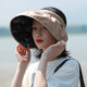 Nanjiren (Nanjiren) outdoor summer sun hat women's sun hat men's mountaineering hat sun hat anti-UV vinyl shell hat empty top hat