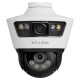 
TP-LINK household ultra-clear poe network cable powered outdoor wired dual camera door 360 degrees without dead angle with night vision wide angle Pulian outdoor smart wireless monitor ball machine 689P [689P-A4 wired version] POE power supply 128G (free upgrade to 256G)