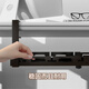 ProPre desktop cable management frame cable management slot box TV monitor without punching desktop data cable wire socket router storage tool black single layer telescopic model