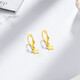 Liuguifu Jewelry Yellow 18K Gold Earrings Zhumengxing Earrings Women's EK0200060
