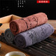 Baxi (BAXI) high-end tea towel cloth thickened absorbent towel tea table cloth rag pad tea set accessories tea wiping table tea table Zen coffee color one tea one world thickened absorbent 30*30cm