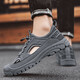 Changxiang Huili Sandals men's summer breathable head-toe men's shoes sports non-slip hole shoes outside wearing driving dual-purpose beach sandals sandals 12202 black 44