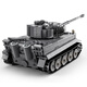 CaDA building block assembly toy men MOC authorized design 1:35 Tiger tank adult children's building plug-in electric remote control model Mechanical group C61071-Tiger tank