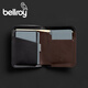 Bellroy Australia Apex Note Sleeve Nouveau portefeuille en cuir fonctionnel Clip court pour les hommes et les femmes Sac de carte Carte de visite Holder Aurora Black [Vente chaude]