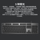 罗技二手 K845/K835机械键盘 游戏电竞键盘 金属有线键盘 游戏办公 全尺寸 k845 TTC红轴 95新