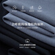 Sanheer Elegant Gentleman, hoch genähte langlange Baumwollperlenboden Textur, Frühling Vielseitiger Herren-Henry-Kragen-Pullover DAZ694 Gray-Blue L /50