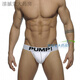 
Men's sexy thongs with a low waist and hip lifting tight double thongs for men's underwear are sexy gay pump black men's size L