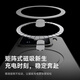 W/P ist für Xiaomi 15pro Mobiltelefon Fall Xiaomi15pro Magnetic Protective Case Haut-freundlich und Anti-Fall-Ultra-dünner Mattwärme-Ableitungslinsenschutz Anti-Fingerabdruck High-End-Hülle Weißtransparent WP