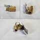 Car air pump accessories quick adapter car single and double cylinder air pump tire valve inflation conversion interface all copper