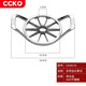 CCKO fruit cutting tool, multifunctional fruit divider, thickened stainless steel fruit slicer, labor-saving corer, 10-petal zinc alloy apple cutter
