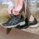 ASICS Men's Trail Running Shoes Cushioning Running Shoes Breathable Sports Shoes GEL-VENTURE 6 Black/Dark Gray 41.5