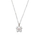 Qi Xiaomi original little devil men's necklace men's trendy titanium steel pendant chain street versatile sweater chain accessories for boyfriend