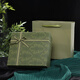 Aimei gift graduation gift summer cool souvenir gift box business company joining team building gift customization practical gift for employees Retro green cup + umbrella + fan gift box