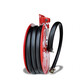 Hose reel water pipe equipment self-rescue hose turntable reel box 20 meters 25 meters 30 meters pipe reel black pipe 25 meters weighs 8 kilograms
