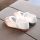 Yu Jin embroidered shoes for girls ancient costume princess embroidered shoes Chinese style old Beijing children's cloth shoes Hanfu shoes dance shoes W622 white 36 inner length 22.3