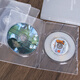 Upril Square double disc box Burning disc storage box Transparent plastic disc bag CD sleeve CD DVD disc storage box 10 pieces/pack 9424