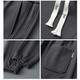 Trueves Waiter Pants for Men Spring and Summer New Trendy Brand Pants for Men Trendy Casual Loose Foot Drawstring Sport Pants 2215 Khaki XL