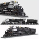 
Compatible with Lego model simulation steam train track assembly building blocks for children's parent-child toys birthday gifts BIGBOY train (SF Express)
