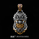 Customized Tang Xuanjia pendant, eyes and teeth, 24 gold