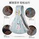 Sears bébé turban nouveau-né bébé nouveau-né poitrine de poitrine horizontalement étreinte poche en mailles épaule avec sac bébé amadou