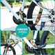 Verrouillage de la chaîne yuema verrouillage de vélo de montagne verrouillage de mot de passe de vélo de montant électrique Biérose de moto verrouillage de verrouillage de la porte en verre à environ 0,6 mètre