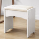Zhongtao Makeup Stool Dressing Stool Girls Bedroom Dressing Stool Manicure Stool Chair Small Bench Home Room Low Stool White