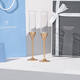 Wedgwood 11.11 Guaranteed Wedding Gift VeraWang Love Knot Rope Golden Champagne Glass Wine Glass