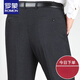 
ROMON (ROMON) mulberry silk casual pants middle-aged men's pants dad's pants loose casual middle-aged and elderly high-waisted summer thin trousers men 9905 elegant gray summer thin/mulberry silk 35 waist 2 feet 8
