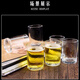 100ml two-liang white wine cup, beer cup, household dining glass, tempered and drop-resistant, 10 cups, 20 tempered cups, 100ml
