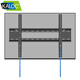 KALOC thickened TV rack 65 85 90 100 inches suitable for Philips Toshiba Konka Sharp Hisense Xiaomi commercial display all-in-one fixed ultra-thin wall-mounted shelf E85 (40-90 inches suitable)