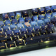 Belly Spirit Mk870 Obsidian Starry Sky Side Carving Customized Mechanical Keyboard Kabel Wireless Bluetooth Full Key Hot Swap DIY Customized RGB Office Game Obsidian Starry Sky Side Carving Drei-Mode (Wired Wireless Bluetooth) Tee Roller 87 Keys