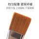 Beauty language 191 flat head liquid foundation brush mask brush dual-purpose makeup brush mud mask brush bb cream soft hair MF8939