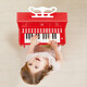 Hape Children's Piano 25-key sound and light vertical piano lighting teaching electronic piano for boys and girls gifts 25-key sound and light vertical piano red 3-12Y