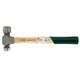 SATA tools fiberglass handle round peen hammer hand hammer iron hammer woodworking 92313 (wooden handle round peen hammer 1.5 pounds)