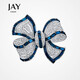 Jay bow brooch, high-end female corsage, birthday gift for mother, mother-in-law, elders