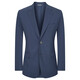 Angel Bird Wool Suit (Single Top) Business Men's Suit Textured Slim Fit Jacket KEBB241011 Blue 46A