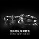 Lotus Pt950 ring, platinum pair of rings, couple style, handmade hammer pattern, fashionable and popular, platinum hammer pattern labor fee + deposit