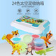 
[70% new] Peipele plasticine clay clay color mud space mud, boy and girl toys, children's day gifts 24 colors light mud, elementary school students' creative children's art class handmade DIY storage box set, set of creative DIY storage box for children's art class for primary school students.