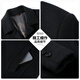 CEO Yageo double-sided cashmere coat for men's mid-length daddy suit middle-aged and elderly wool wool casual jacket for men thickened y24519 khaki M 170